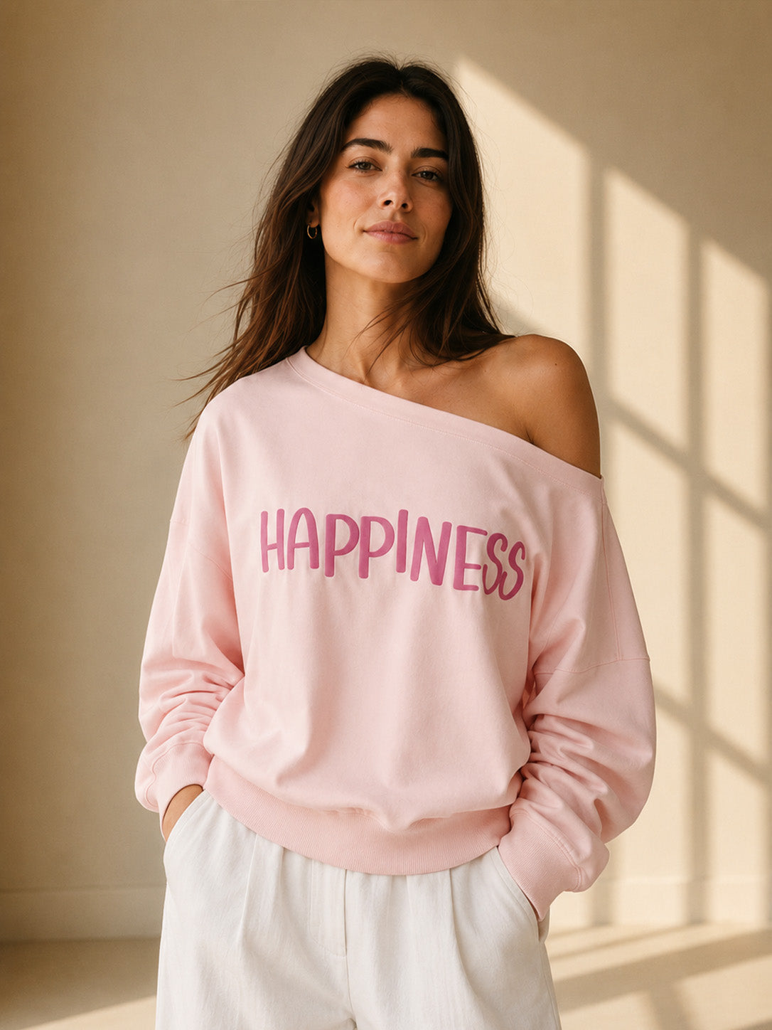 Happiness Light Pink Slashtop