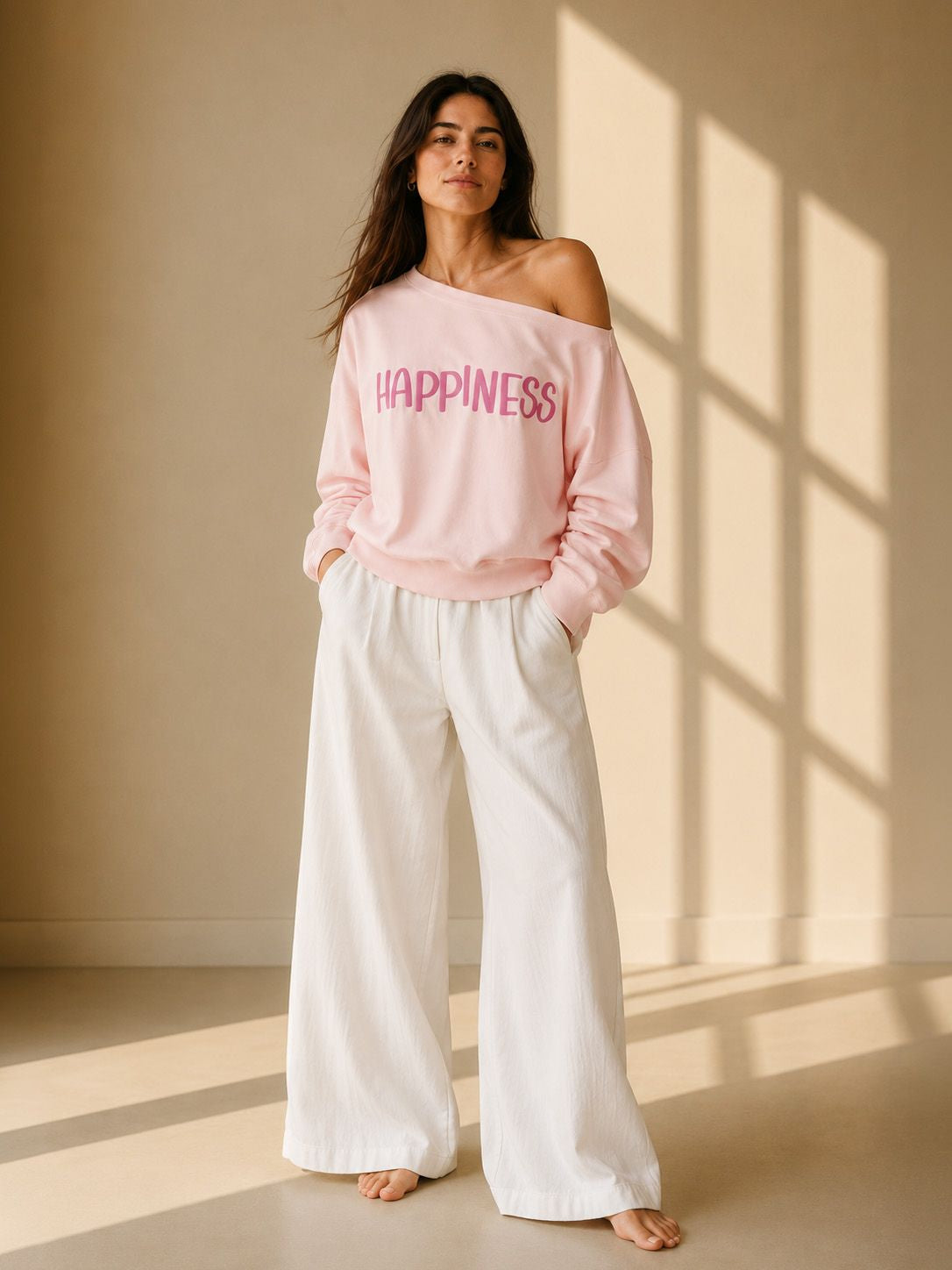 Happiness Light Pink Slashtop