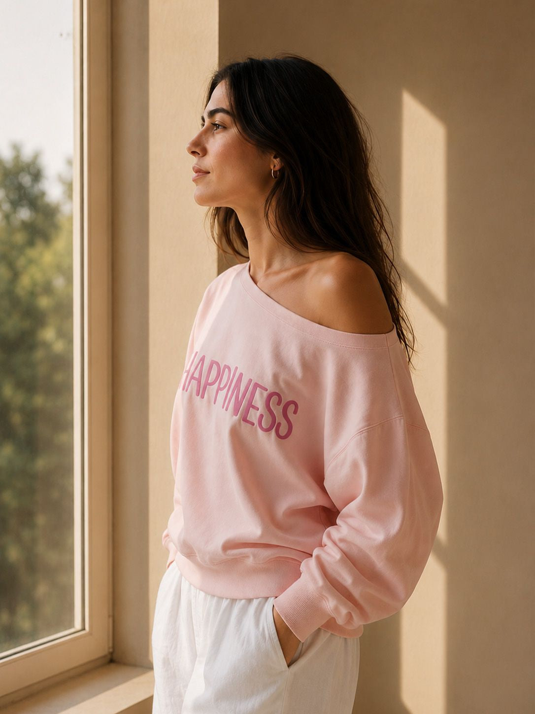 Happiness Light Pink Slashtop
