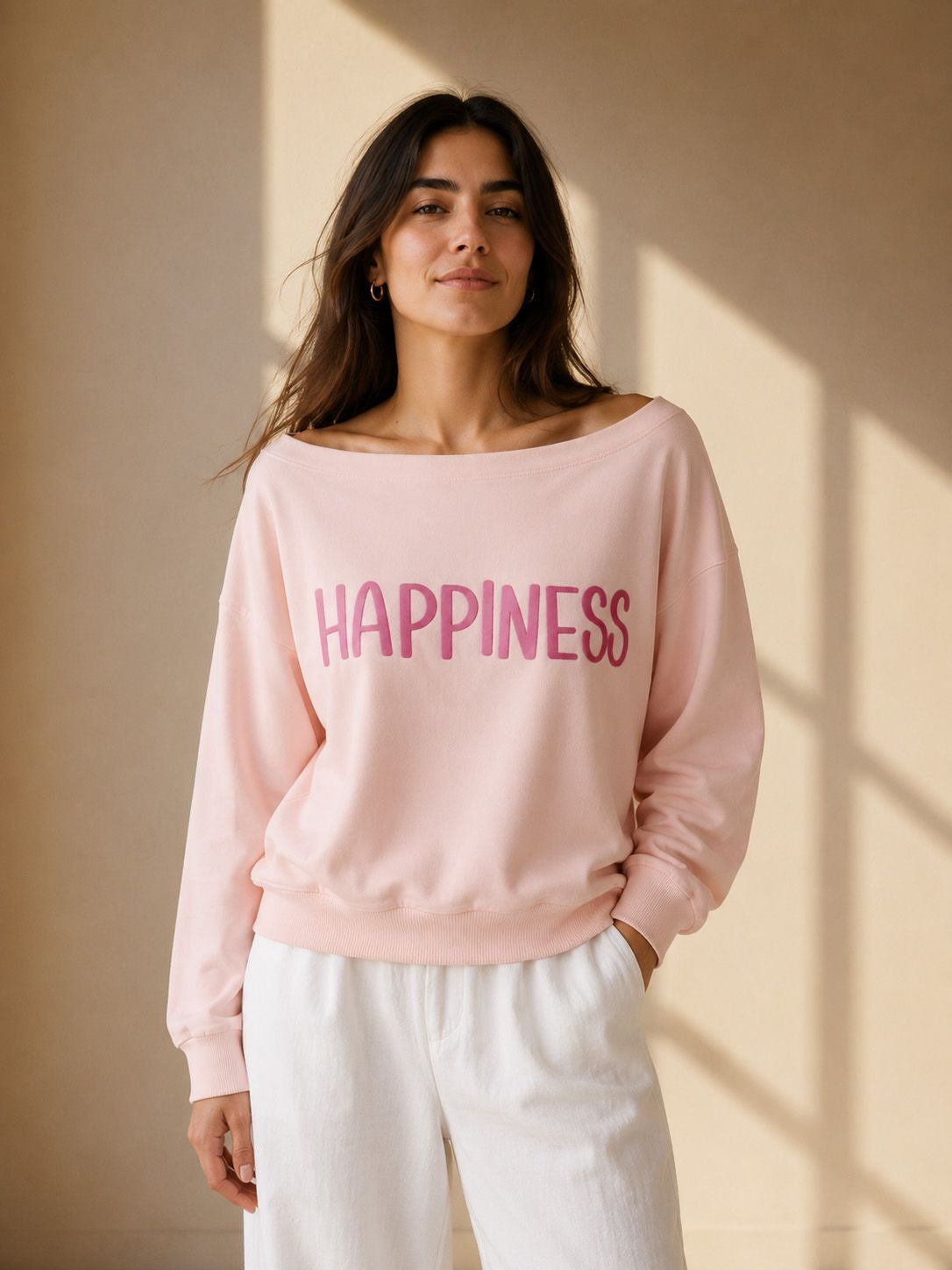 Happiness Light Pink Slashtop