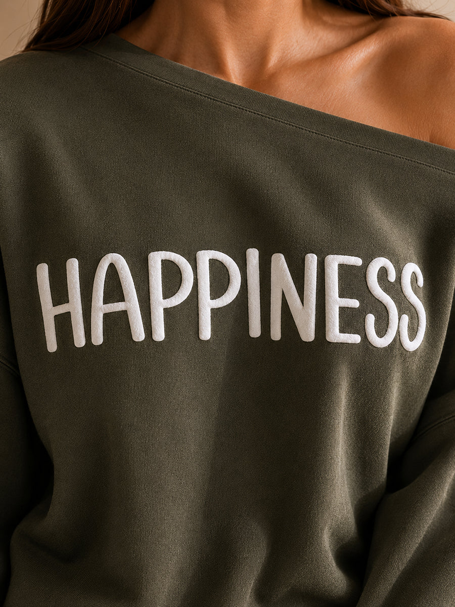 Happiness Olive Green Slashtop