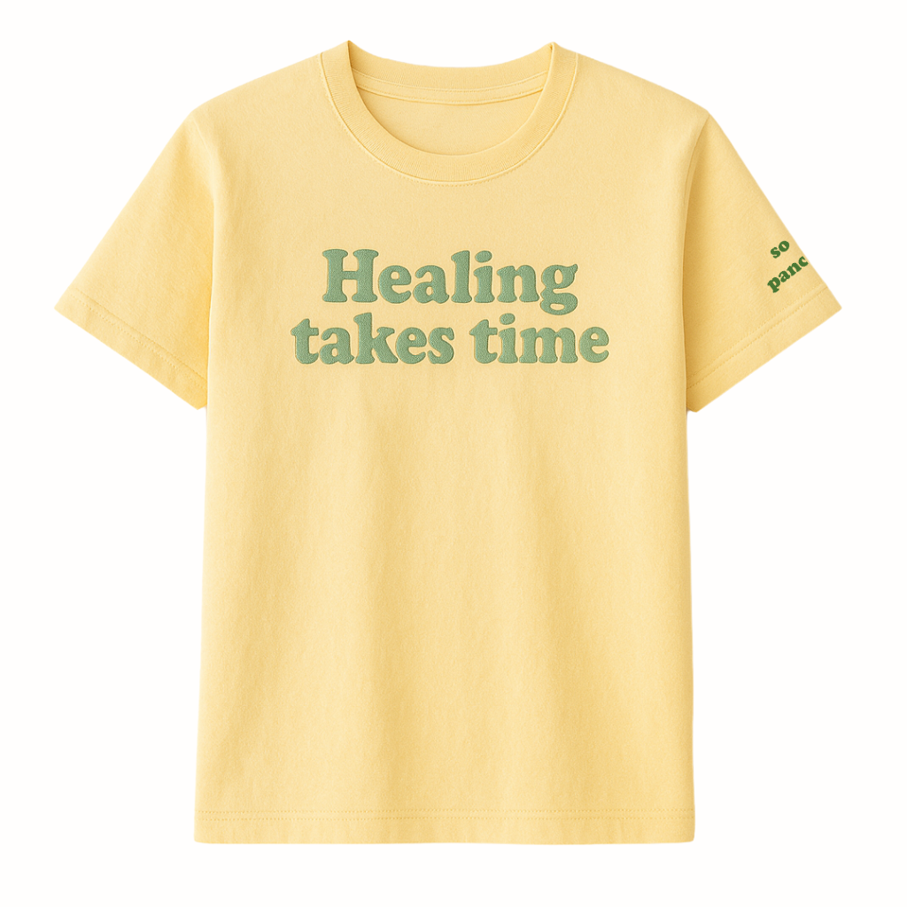 HEALING TAKES TIME