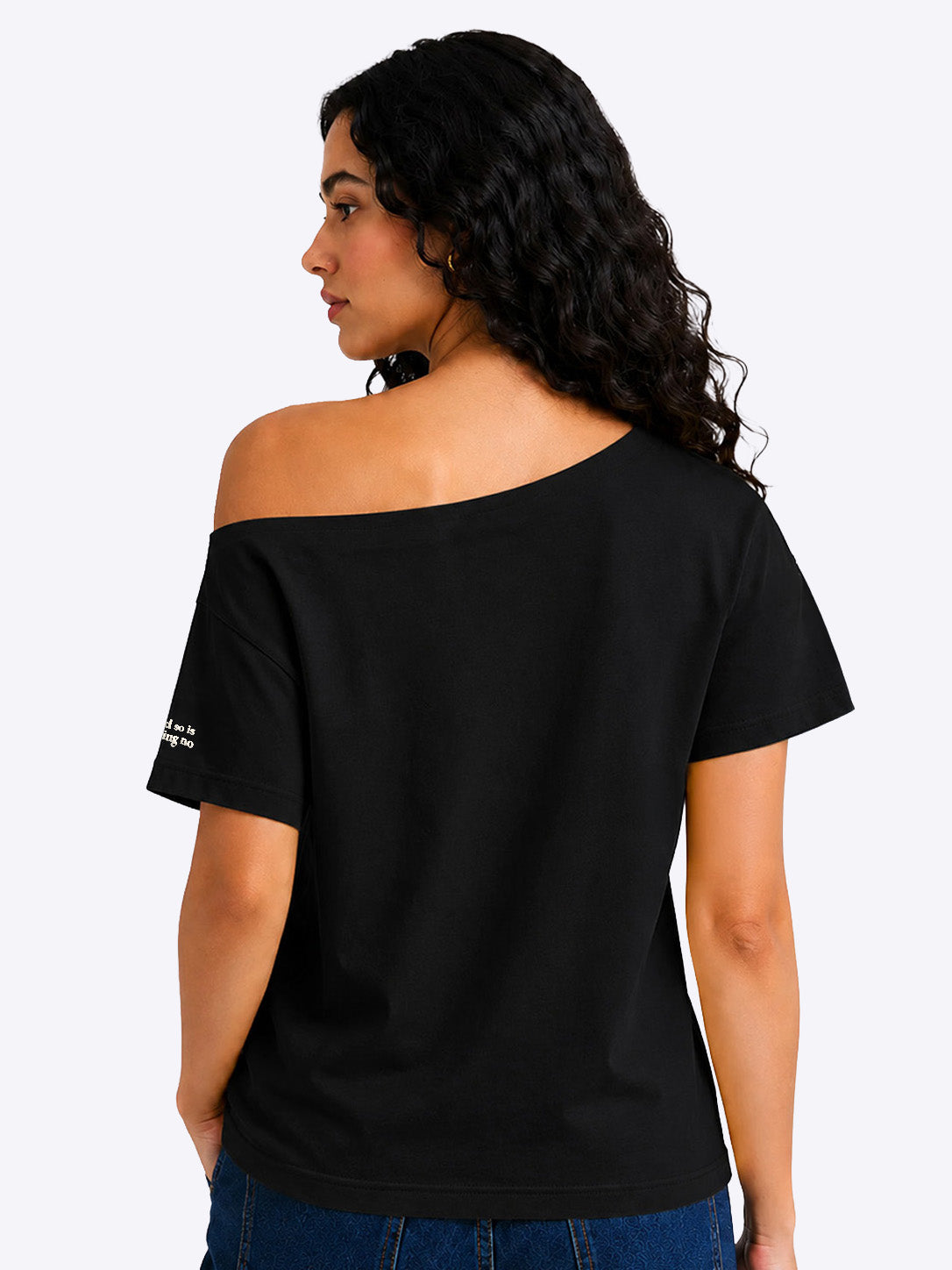 Kindness is Cool Slash T-shirt Black