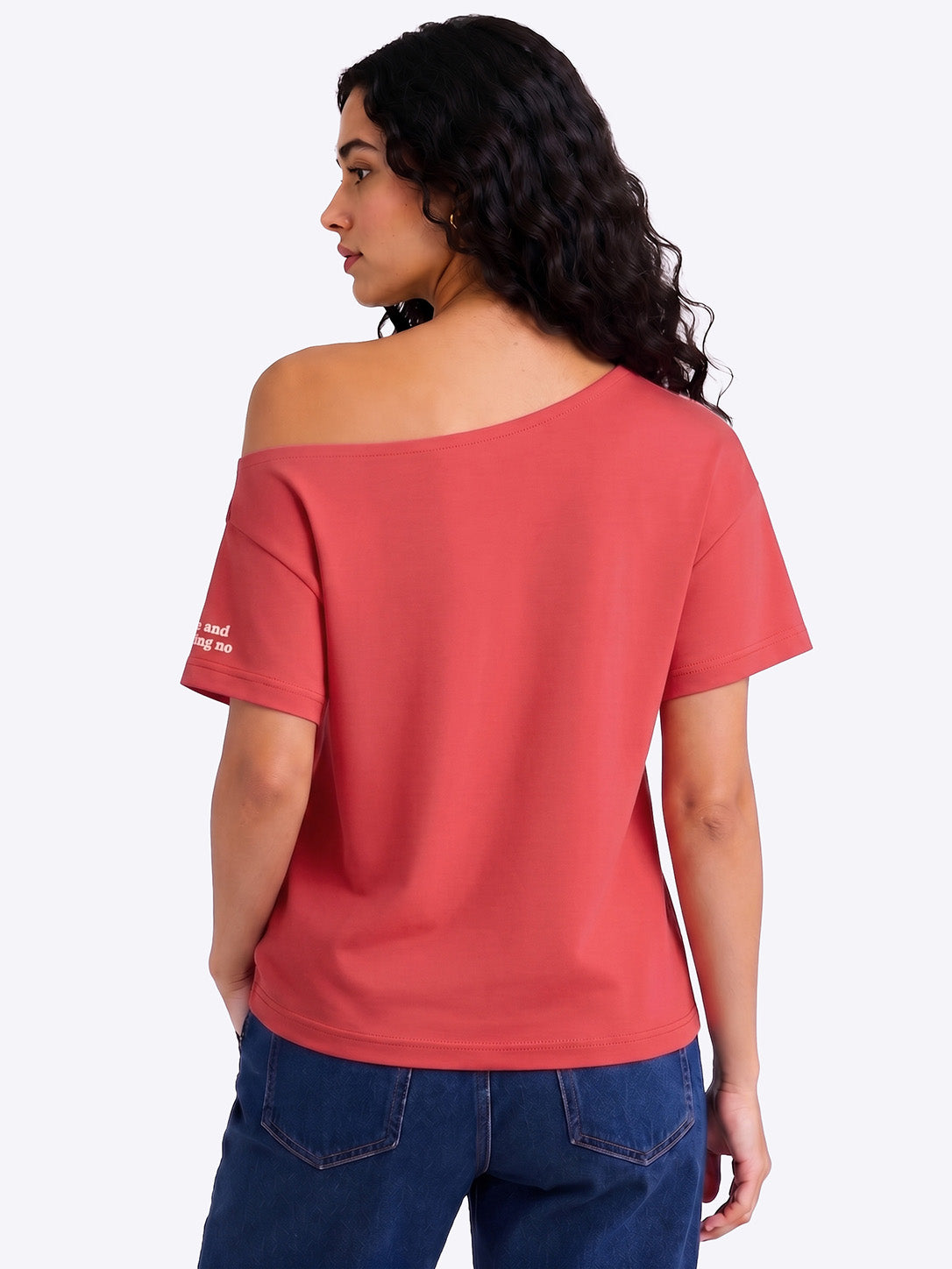 Kindness is Cool Slash T-shirt Rose Pink