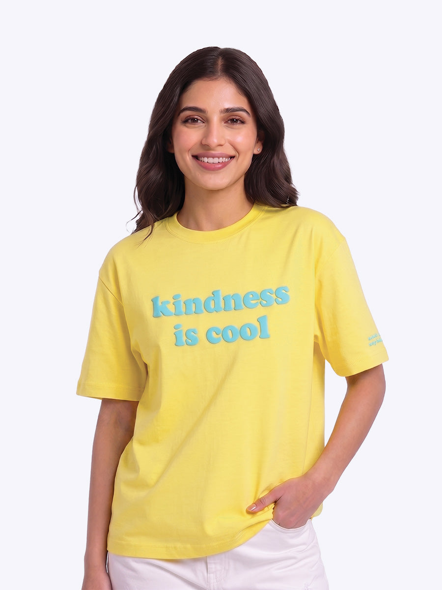 KINDNESS IS COOL YELLOW