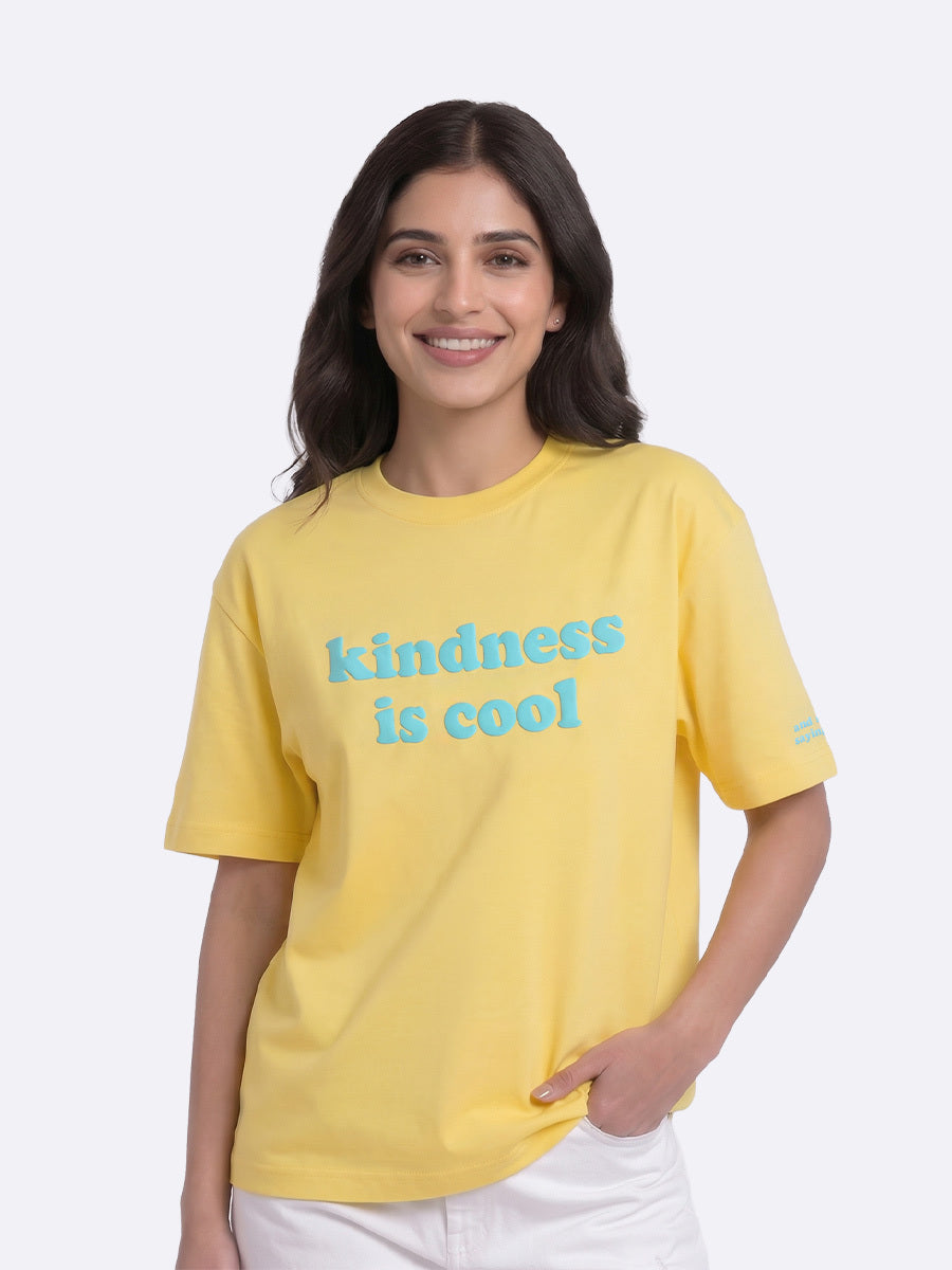 KINDNESS IS COOL YELLOW