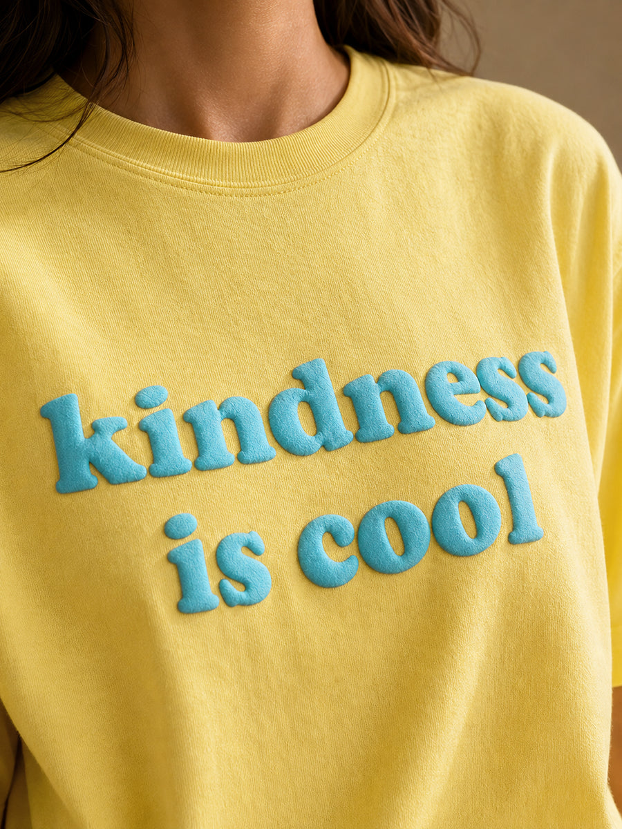 KINDNESS IS COOL YELLOW
