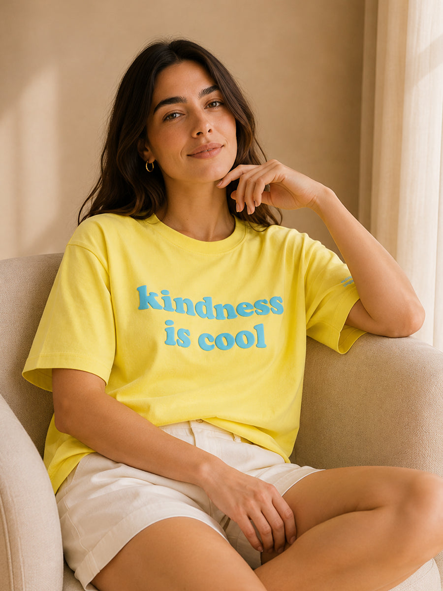 KINDNESS IS COOL YELLOW