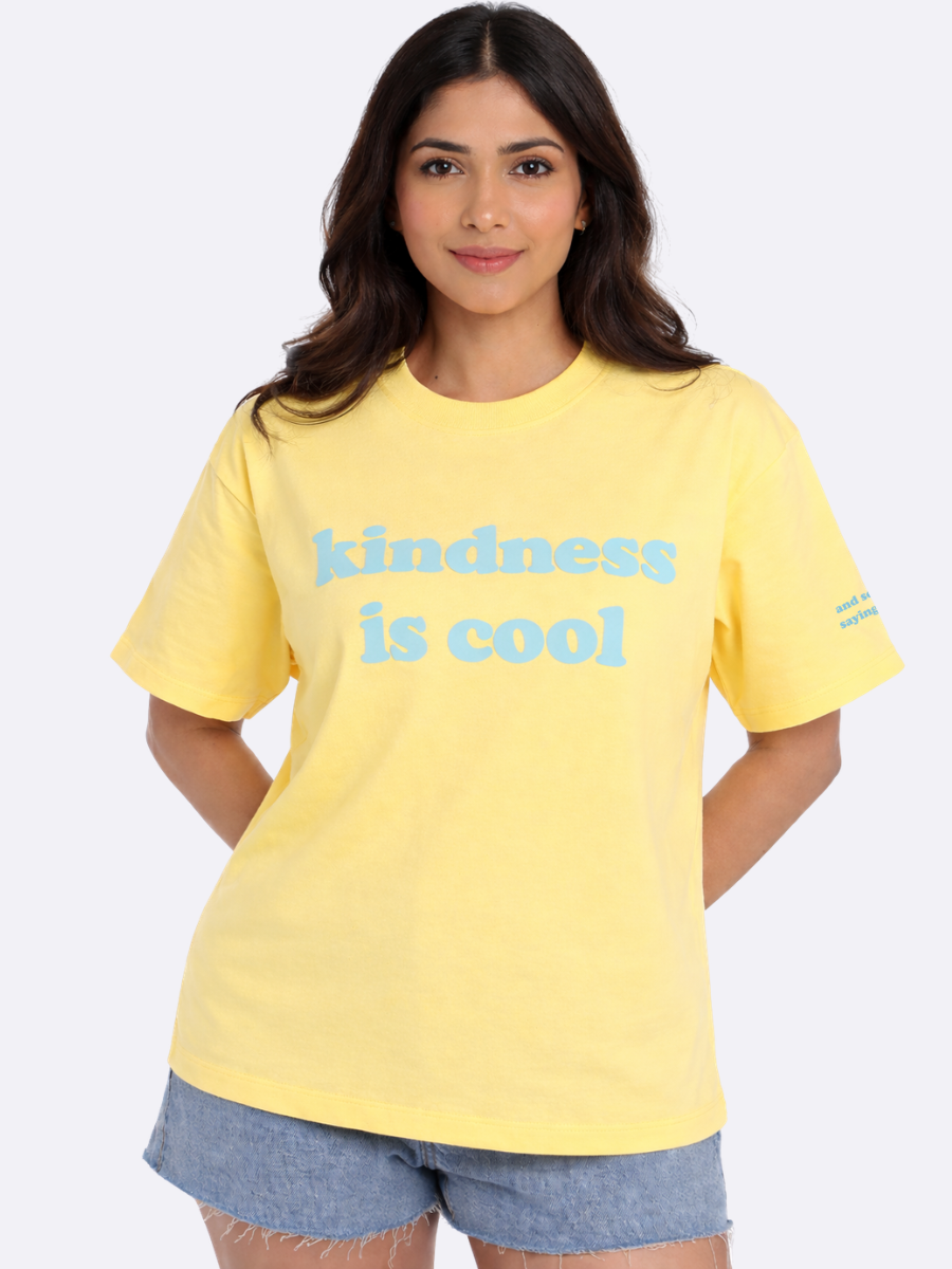 KINDNESS IS COOL YELLOW