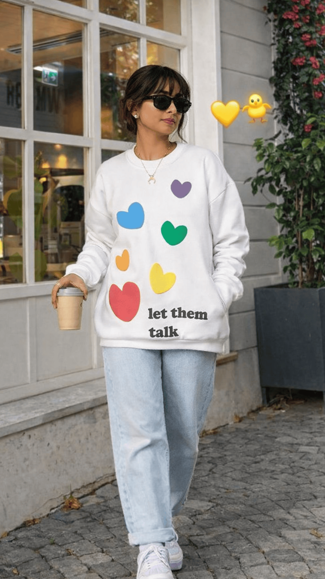 Let Them Talk Sweatshirt — 2