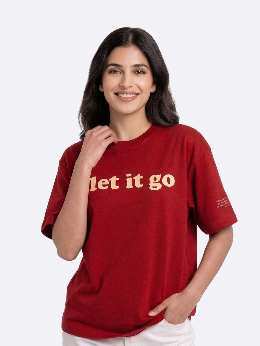Let them Talk | 100% Cotton | Unisex | Oversized | Designed to
